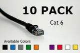 Cat 6 Ethernet Cables 10 PACK